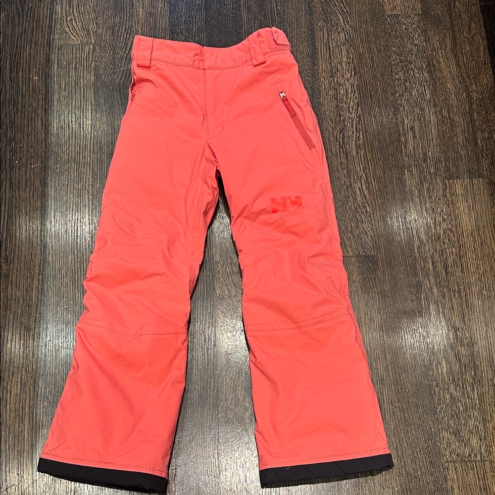 Helly Hansen Kids' Bright Salmon Pink Size 10 Snow/Ski Pants